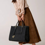 KINNON BY ROMY TOTE BAG IN BLACK