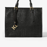 KINNON BY ROMY TOTE BAG IN BLACK
