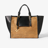KINNON BY ROMY TOTE BAG IN BISCOTTO