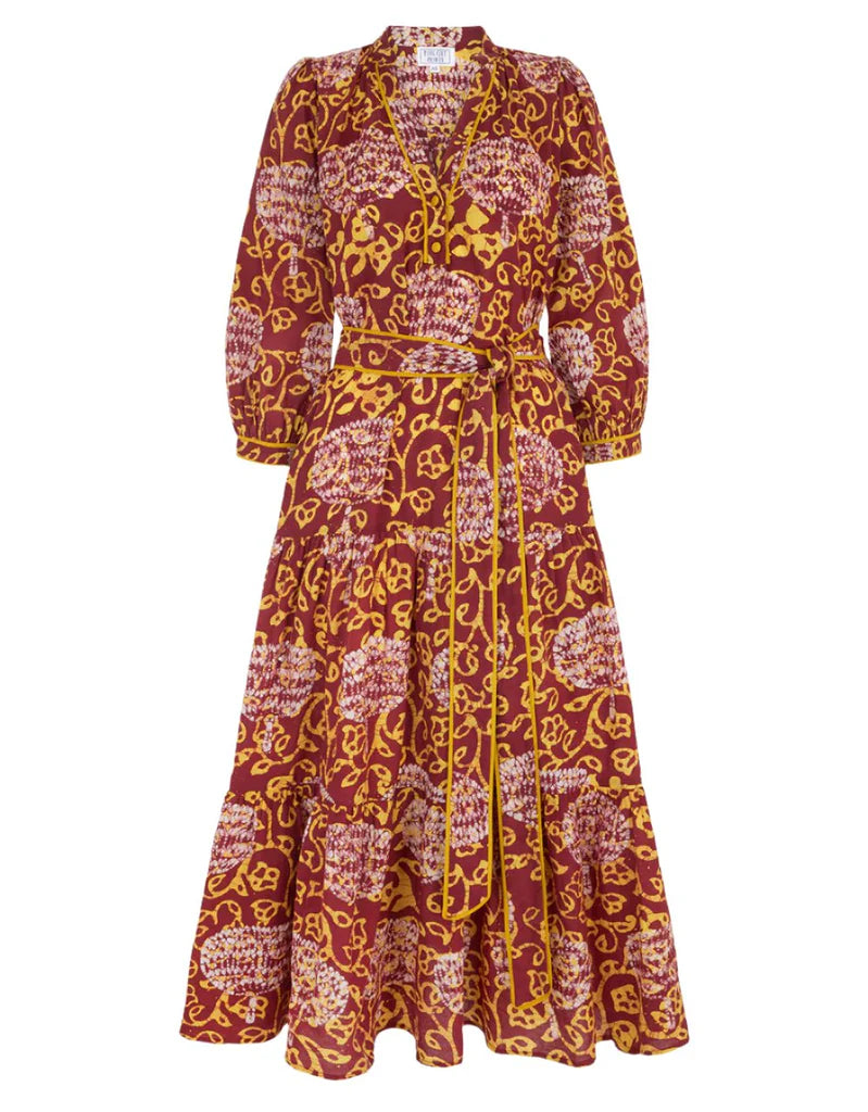 Marina Dress - Earthen Jungle