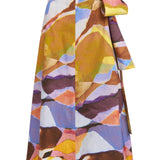 Estine Wrap Skirt -Opalstone