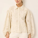 Ivana Blouse in Ivory