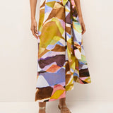 Estine Wrap Skirt -Opalstone