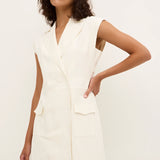Wynn Dress -Oyster
