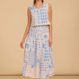 Quinn Skirt in Sea Atlas