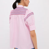 The Saylor Shirt -Fondant Pink.