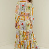 Aria Dress -Siesta Tile