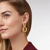 Palermo Statement Doorknocker Earrings