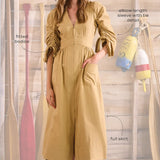 Lavin Dress in British Khaki