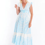 Henning Dress -Papyrus sky