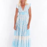 Henning Dress -Papyrus sky