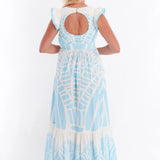 Henning Dress -Papyrus sky