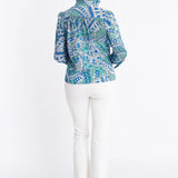 Aspen Blouse -Falcon Tides