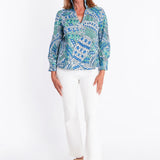 Aspen Blouse -Falcon Tides