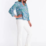 Aspen Blouse -Falcon Tides