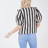 Penny Top -Stripe Noir