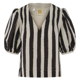 Penny Top -Stripe Noir