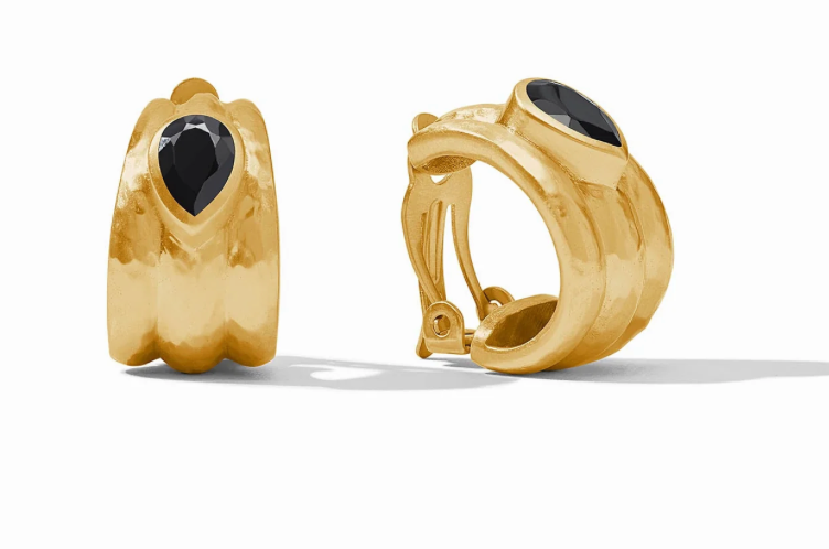 Cirque Stone Clip On Earring