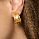 Cirque Stone Clip On Earring