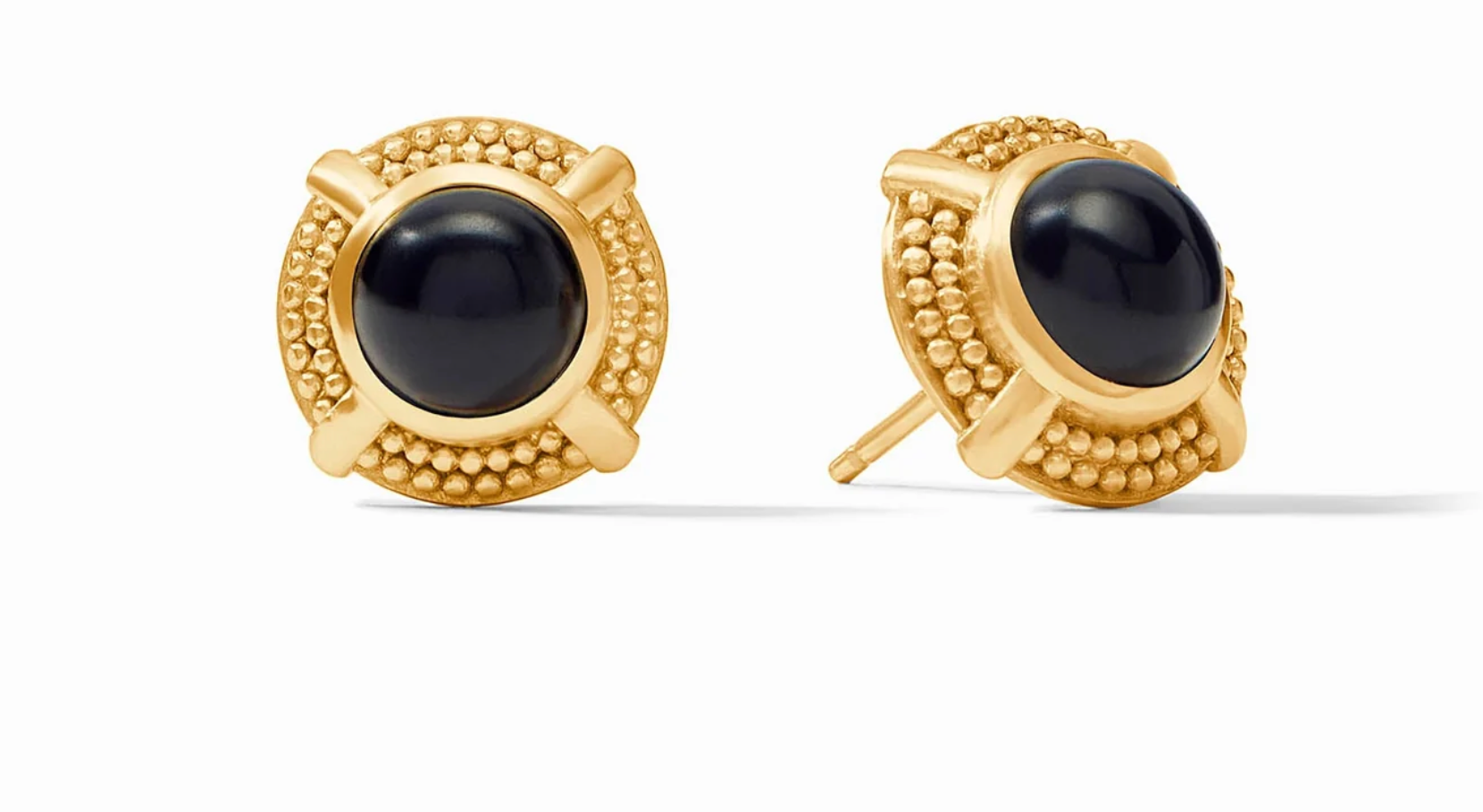 Cabochon Stud Earring