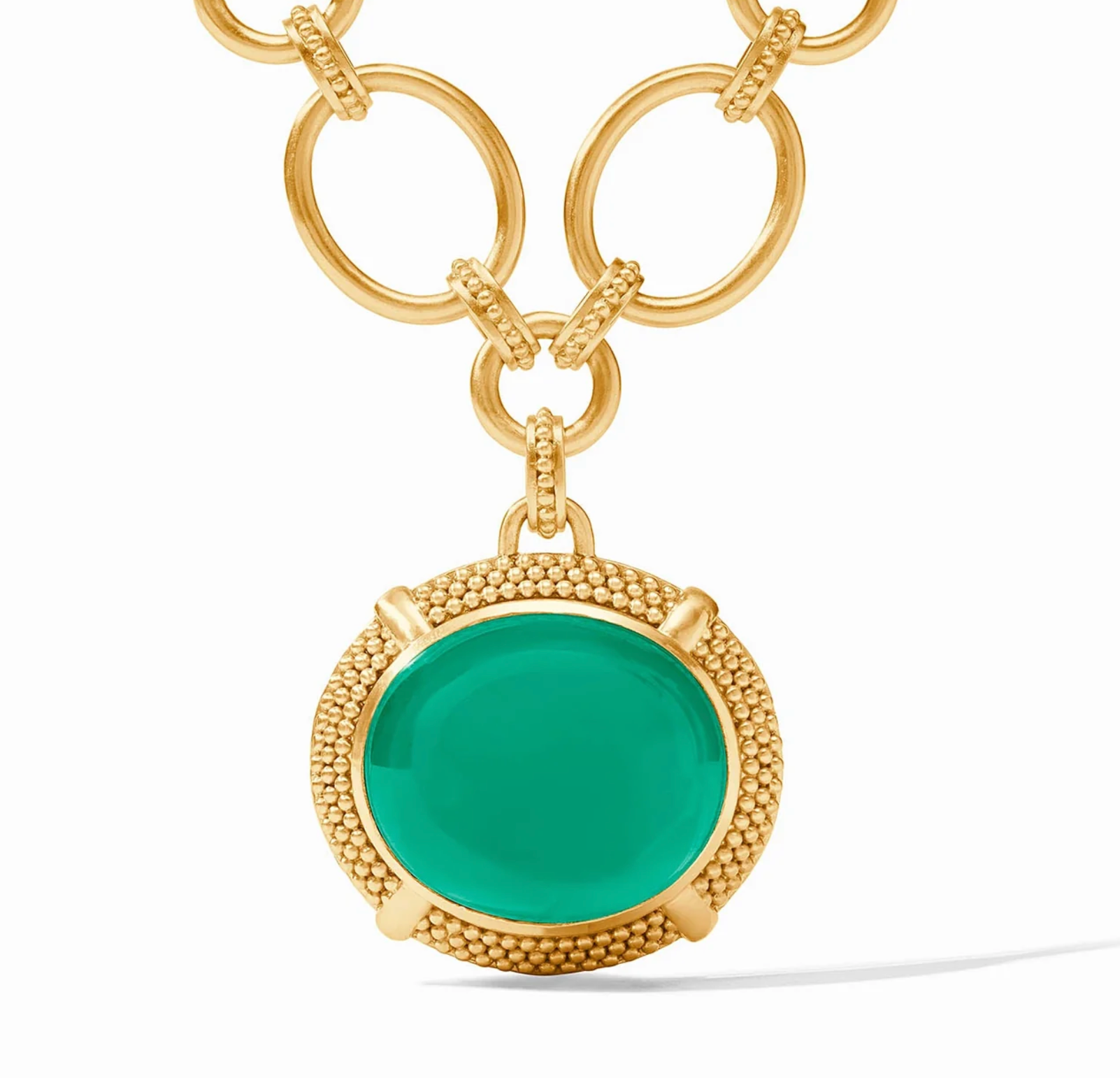 Cabochon Statement Necklace