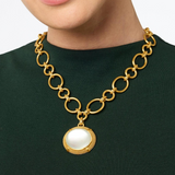 Cabochon Statement Necklace