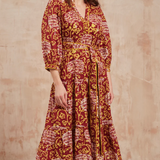 Marina Dress - Earthen Jungle
