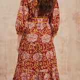 Marina Dress - Earthen Jungle