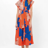 Belted Shirt Dress in Bora Bora