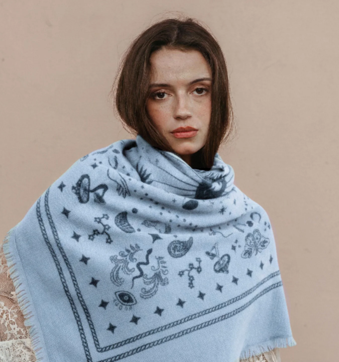 Cosmic Rodeo Cashmere Wrap