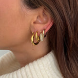Erin Mini Hoop Earring -Gold