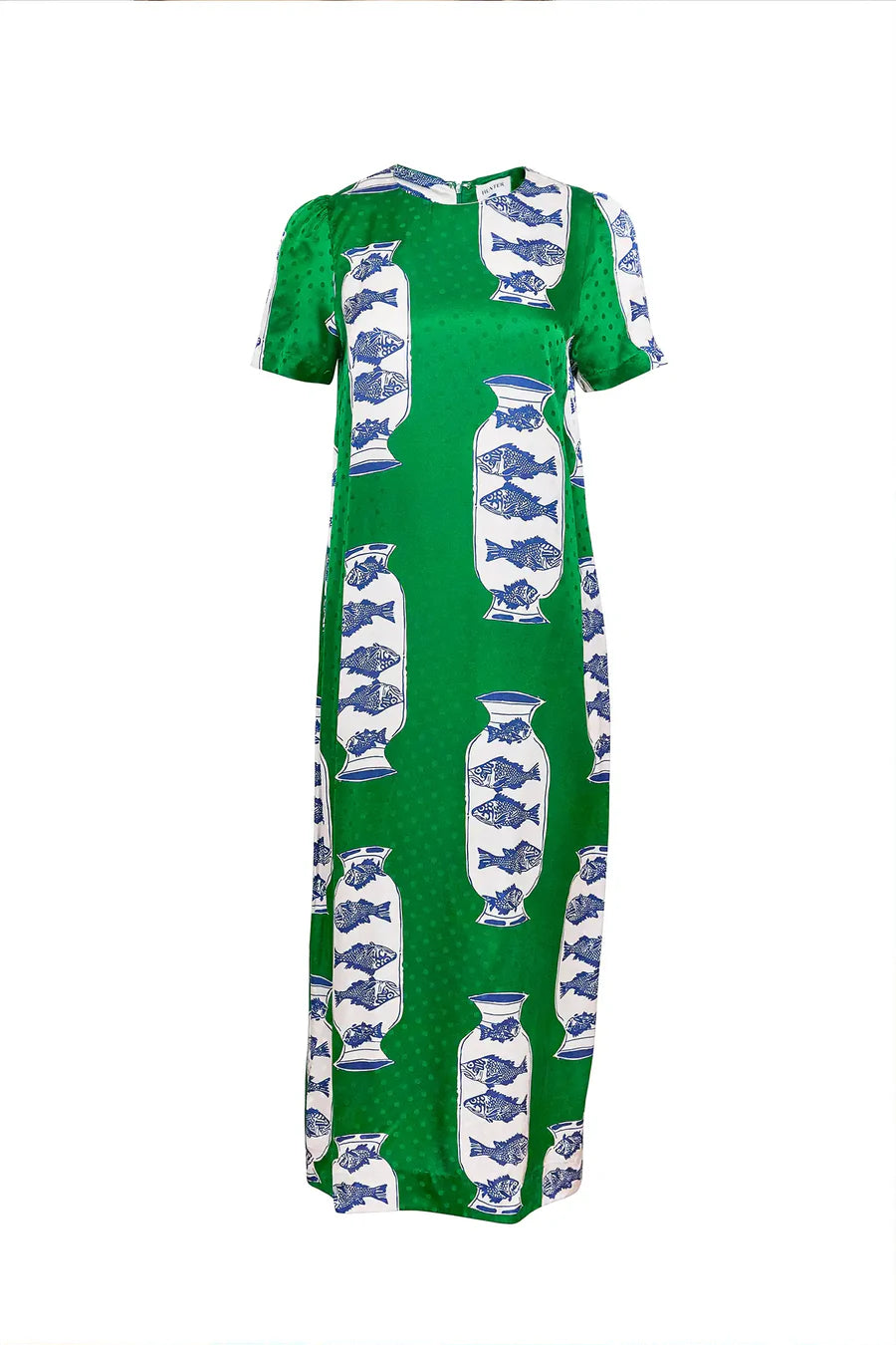 Valerie Dress -Herring Green