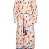 Wilder Dress - Watercolor Floral Border