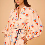 Wilder Dress - Watercolor Floral Border