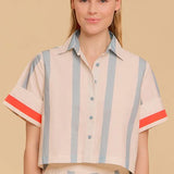 Kyle Shirt in Buoy Stripes