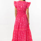 Cora Dress -Deep Pink