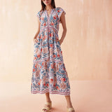Cora Midi Dress -Kayla Daydream