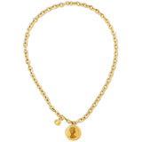 Odette Coin Chain Necklace -Gold
