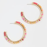 Mini Anguilla Hoop - Golden Hour