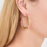 Mini Anguilla Hoop - Golden Hour