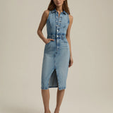 The Halter City Dress -Santa Barbara