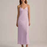 The Josette Dress -Wisteria Musk