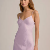 The Josette Dress -Wisteria Musk