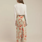 The Long Sleeve Whitney Top -Ivory