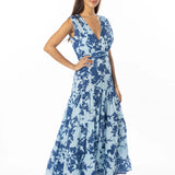 Hazel Dress -Blue Harbor