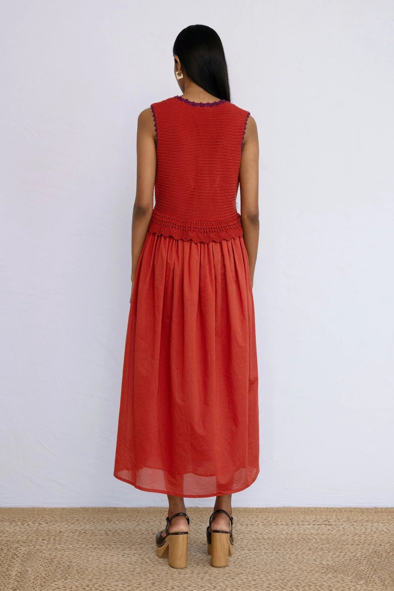 Heather Crochet Dress -Sienna Ellett Heather Crochet Dress -Sienna Ellett