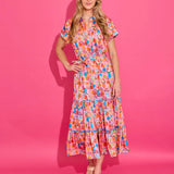Rachel Dress -Pink Chantilly