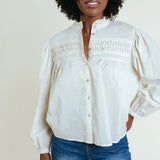 Lindy Blouse -Bone