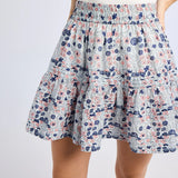 Rowan Skirt -Navy Floral