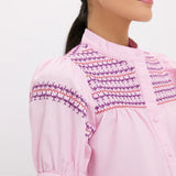 The Saylor Shirt -Fondant Pink.